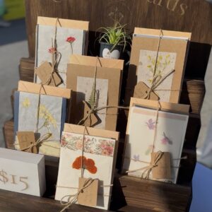 Pressed Flower Greeting Card