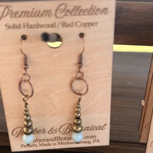 Botanical Wooden Earrings